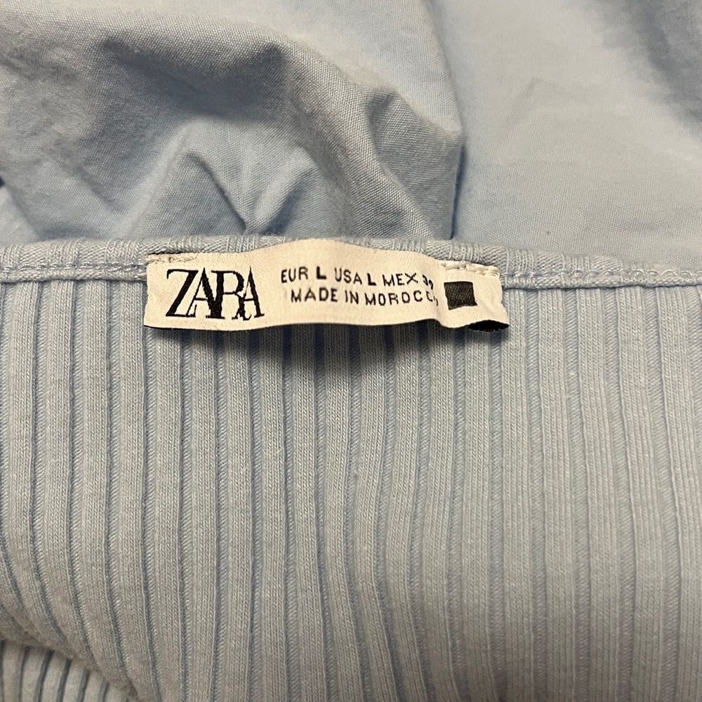 BNWOT ZARA HALTER DRESS LARGE - Picture 4 of 5